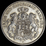 3 марки 1910 (Гамбург) J