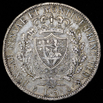 5 лир 1827 (Сардиния) P