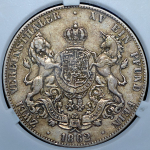 Двойной талер 1862 (Ганновер) (в слабе) B