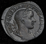 Сестерций. Гордиан III. Рим империя