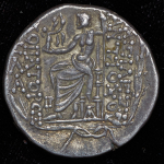 Тетрадрахма. Антиох IX Кизикен. Сирийское царство