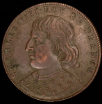 Жетон "Правители Франции: Карл VIII" (Франция)