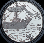 5 долларов 1993 "HMS Pandora" (Токелау)