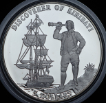 5 доллларов 1996 "Первооткрыватель Кирибати" (Кирибати)