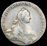 Рубль 1768 ММД-ЕI