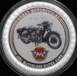 2 доллара 2007 "Мотоциклы - Matchless Silver Hawk" (Острова Кука )