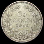 25 центов 1903 (Нидерланды)