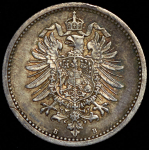 50 пфеннигов 1876 (Германия) BB