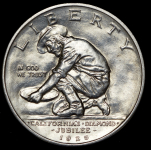 1/2 доллара 1925 "60 лет штату Калифорния" (США) S