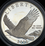 1 доллар 2008 "Белоголовый орлан" (США)