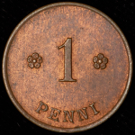 1 пенни 1919 (Финляндия)