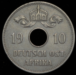 10 геллеров 1910 (Германская Восточная Африка)