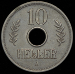 10 геллеров 1910 (Германская Восточная Африка)