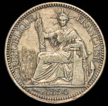 10 сантимов 1894 (Французский Индокитай)