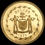 100 долларов 1975 "Национальная ассамблея" (Белиз)