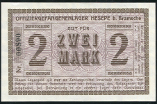 2 марки (лагерь Хезепе-Брамше)