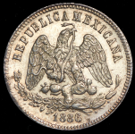 25 центаво 1886 (Мексика)