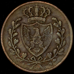 3 чентезимо 1826 (Сардиния)