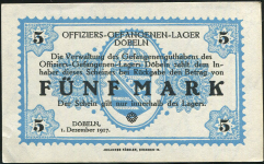 5 марок 1917 (лагерь Дёбельн)
