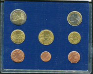 Годовой набор из 8-ми евро-монет "Ватикан" 2014 (в п/у)