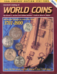 Каталог Krause "Standart catalog of world coins 1701-1800. 1st Edition" 1993