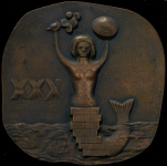 Медаль "30-летие освобождения Варшавы" 1975 (в п/у)