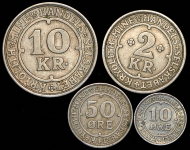 Набор из 4-х монет (Гренландия)