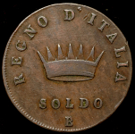 Сольдо 1808 (Франция) B