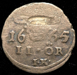 2 эре 1665 (Швеция)