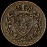 3 чентезимо 1826 (Сардиния)