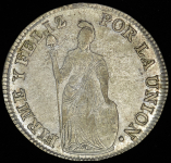 4 реала 1836 (Перу)