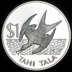 1 доллар 1981 (Такелау)