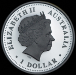 1 доллар 2006 "Лебедь" (Австралия)