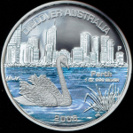 1 доллар 2006 "Лебедь" (Австралия)