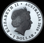1 доллар 2010 "Новый Южный Уэльс: Австралийская Коала" (Австралия)