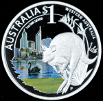 1 доллар 2011 "Западная Австралия: Кенгуру" (Австралия)