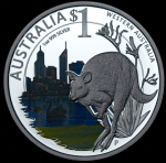 1 доллар 2011 "Западная Австралия: Кенгуру" (Австралия)