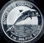 1 доллар 2019 "Австралийская афалина" (Австралия)