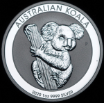 1 доллар 2020 "Австралийская коала" (Австралия)