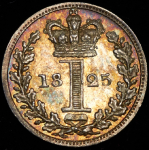 1 пенни 1825 (Великобритания)