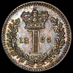 1 пенни 1866 (Великобритания)
