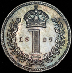 1 пенни 1907 (Великобритания)
