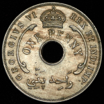 1 пенни 1942 (Нигерия - Британская Западная Африка)