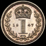 1 пенни 1947 (Великобритания)