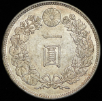 1 йена 1904 (Япония)