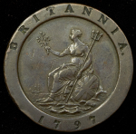 2 пенса 1797 (Великобритания)