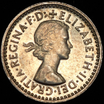 2 пенса 1961 (Великобритания)