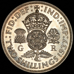 2 шиллинга 1937 (Великобритания)