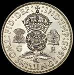 2 шиллинга 1945 (Великобритания)