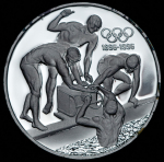 20 долларов 1993 "100 лет Олимпийским играм - пловцы" (Австралия)